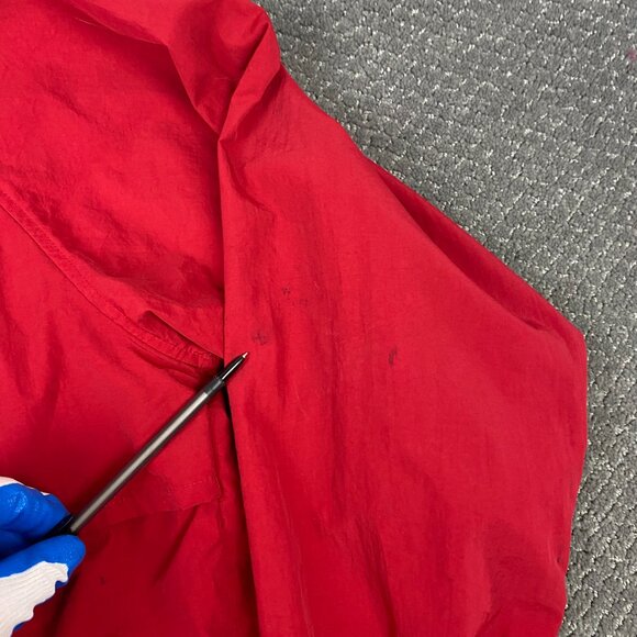 Vintage 90s Tommy Hilfiger Jacket Men's Medium Oversized Patch Logo FlagSailing - Picture 8 of 16